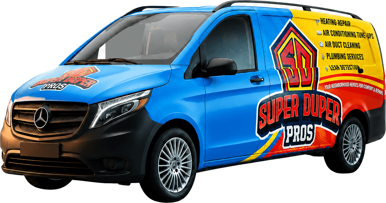 Super Duper Pros service van
